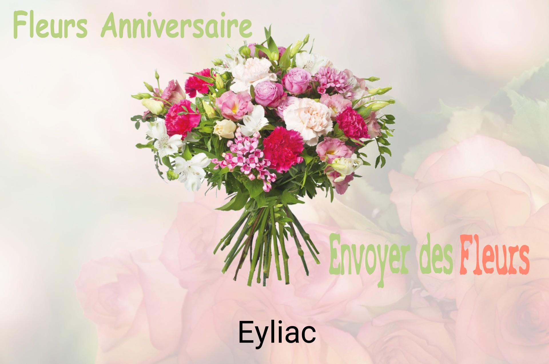 Bouquet de fleurs d’anniversaire livré à Eyliac